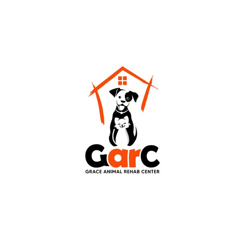 Center logo with the title 'Logo Garc'