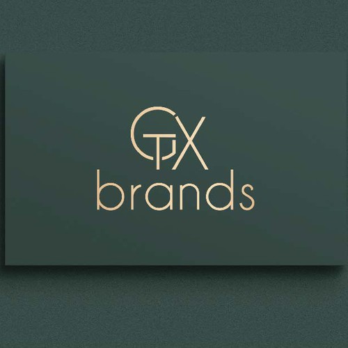 Gold and green logo with the title 'GTX brands'