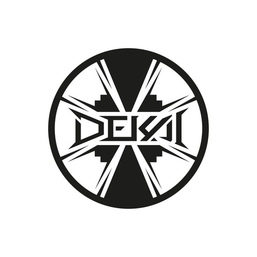 Electronic music logo with the title 'Dekai Logo'