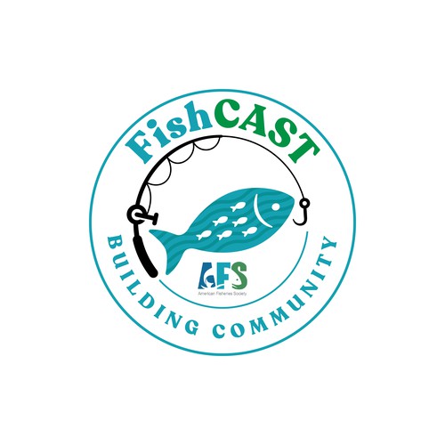Council logo with the title '1-1 Project for FishCAST Logo'