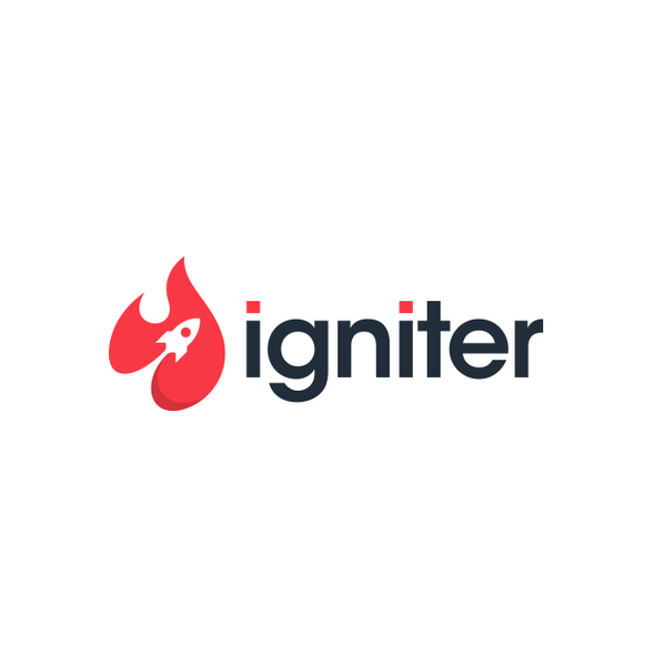 Ignite logo with the title 'Igniter Logo'