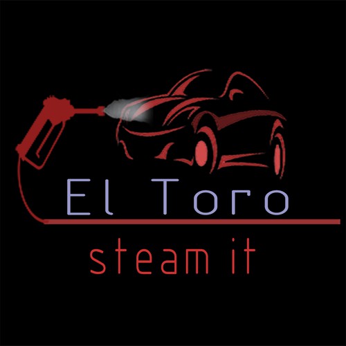 Carwash logo with the title 'EL TORO'