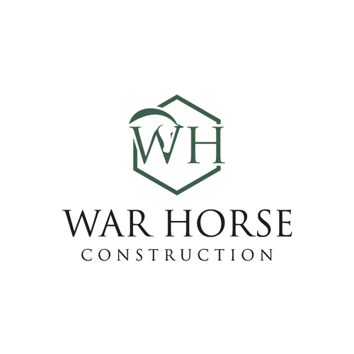 Horse brand with the title 'War Horse Construction'