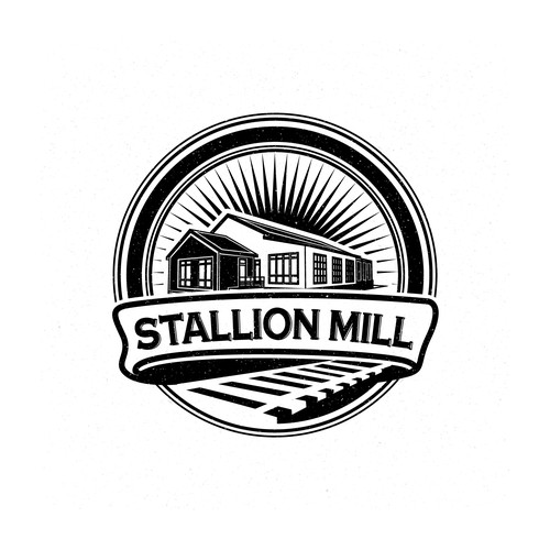 Brick design with the title 'Stallion Mill'
