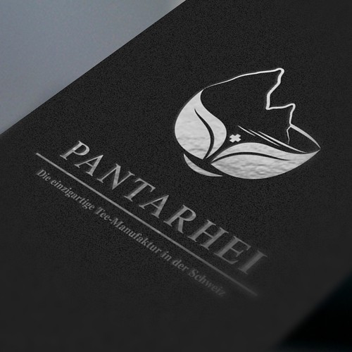 Swiss design with the title 'Schweizer Tee Logo'