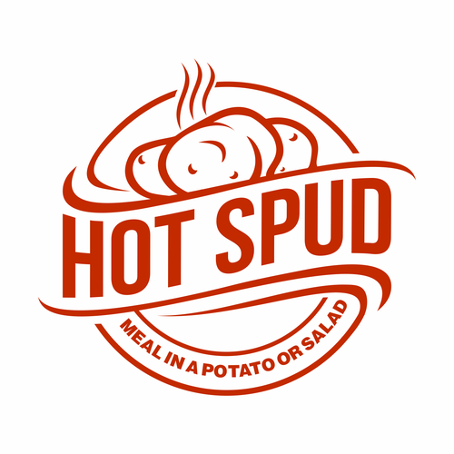 Potato logo with the title 'modern clasic concept '