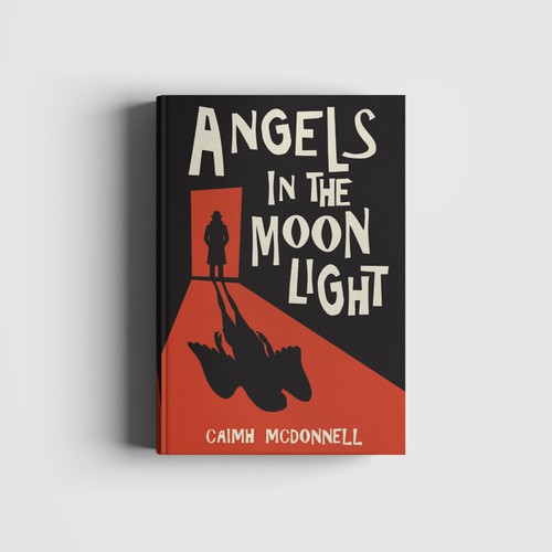 Story book cover with the title 'Angels In The Moonlight'