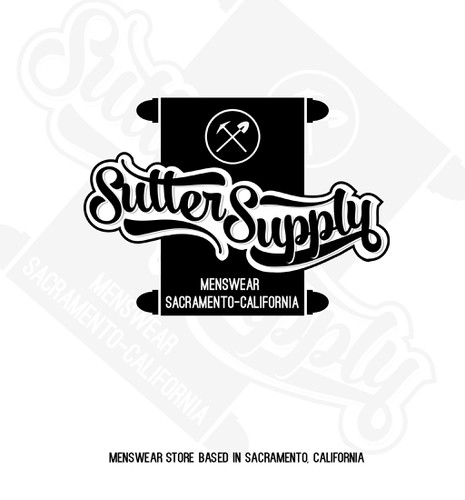 Men design with the title 'Logo for Heritage Menswear Store in California'