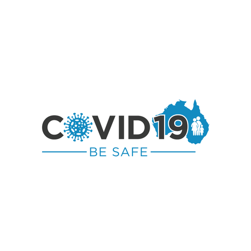 Bacteria logo with the title 'Fight against Covid19'