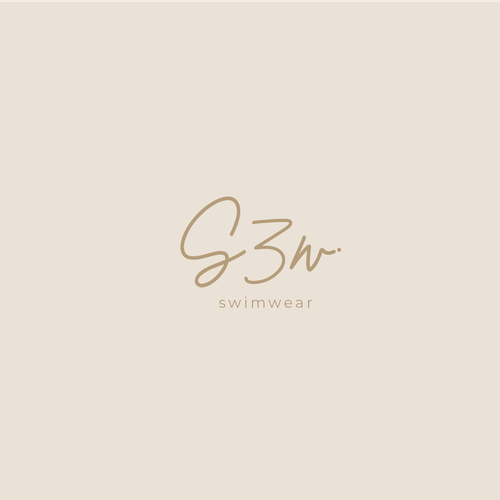 Swimwear logo with the title 'Logo for luxury swimwear brand'