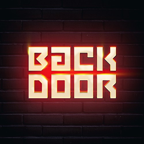 Solid brand with the title 'BackDoor Logo'