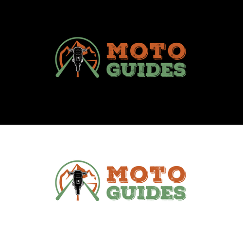 Subtle logo with the title 'MotoGuides'