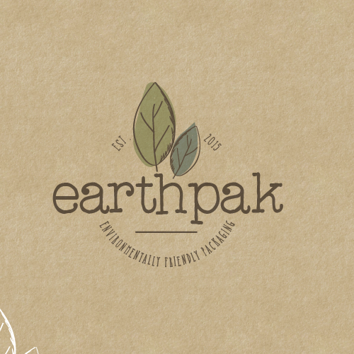 Trendy design with the title 'earthpak'