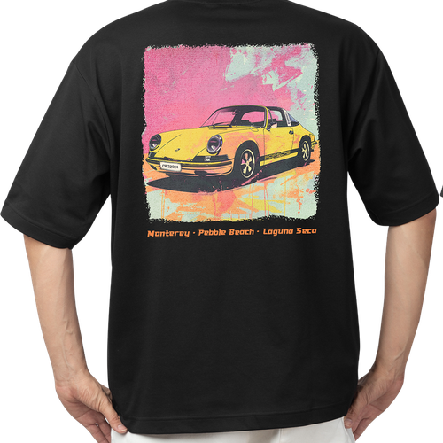 Porsche design with the title 'T-Shirt Design for Car Week'