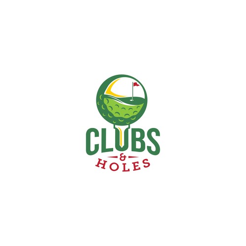 Hole logo with the title 'Logo for Clubs & Holes'