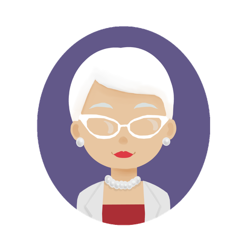 Chibi design with the title 'Minimalistic Avatar'