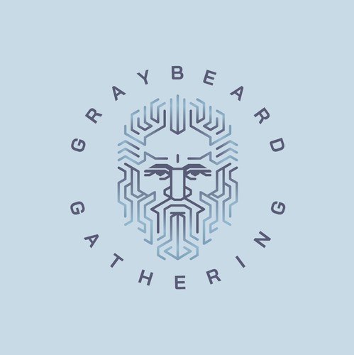 Illustrated logo with the title 'Graybeard Gathering'