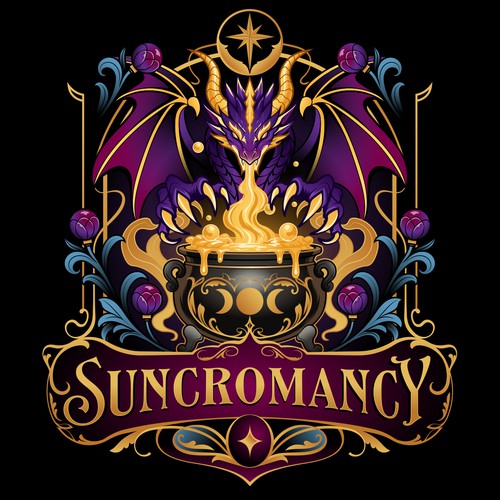 Art Nouveau design with the title 'Sucromancy'