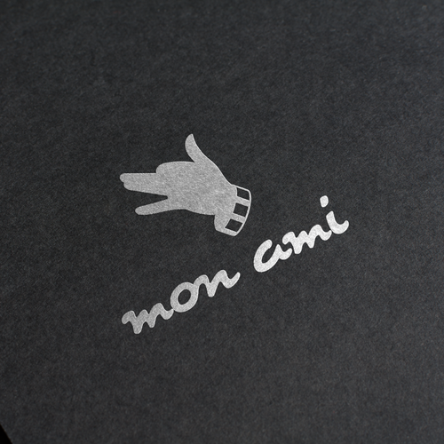 Puppet logo with the title 'Logo for Mon Ami'