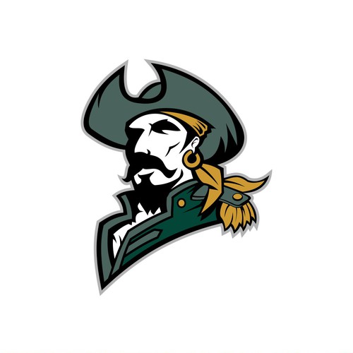 College logo with the title 'Logo Concept for Stevenson Athletic'
