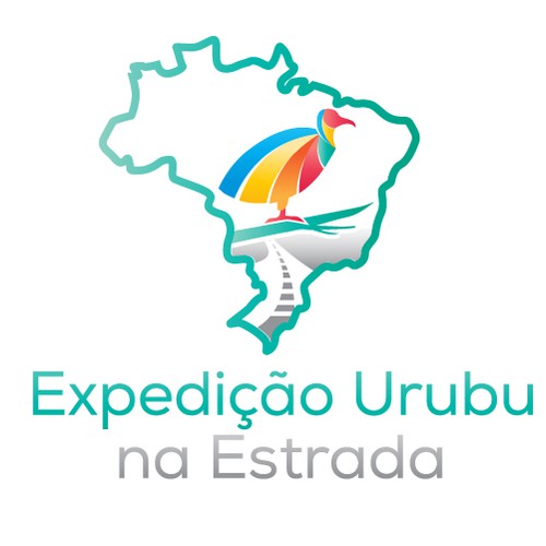 Road logo with the title 'Modern logo for a campaign'