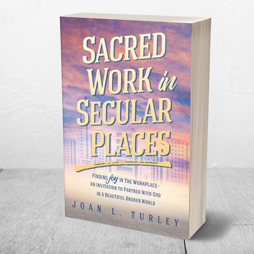 Christian book cover with the title 'book cover: Religious Self-Help'