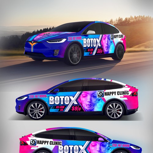 Clinic design with the title 'BotoX Happy Clinic'