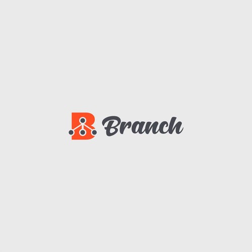 Software logo with the title 'Logo concept for Branch'