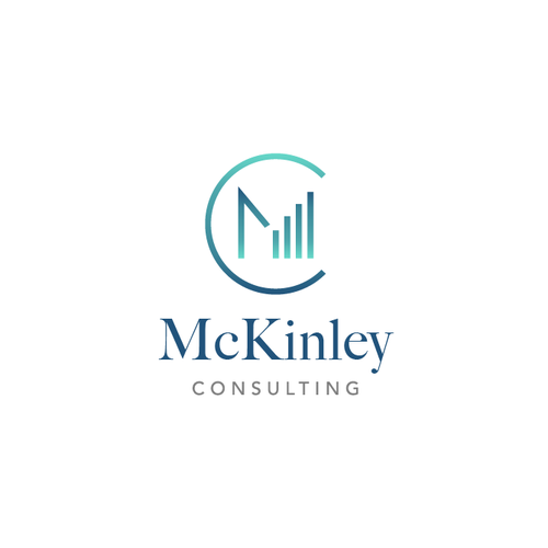 Economy logo with the title 'McKinley Consulting logo'