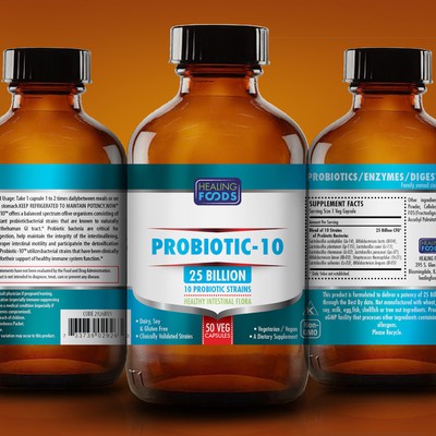 PROBIOTIC LABEL