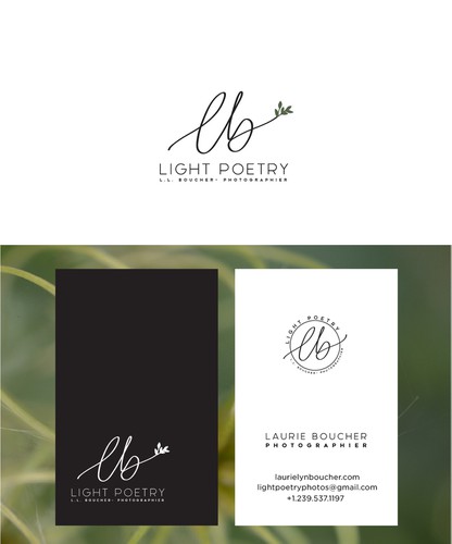 Photography design with the title 'logo for the photographer'