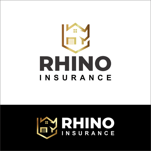 Insurance logo with the title 'rhino insurance '