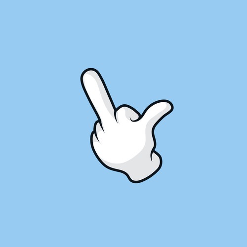 Thumbs up design with the title 'Side Hustle Project'