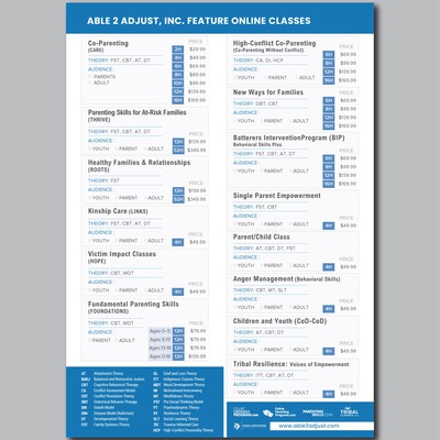 Able 2 Adjust online classes list design