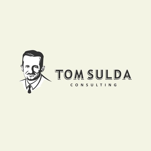 Personal logo with the title 'Use my cariacture to promote my personal brand'