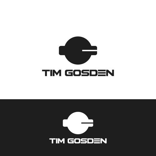 Music production logo with the title 'TIM GOSDEN'