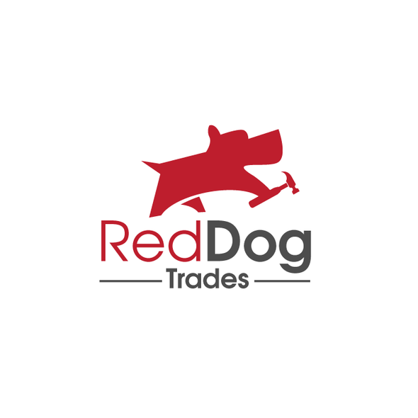 Red dog logo with the title 'RedDog Trades'
