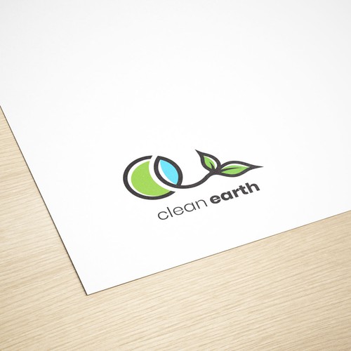 Awareness logo with the title 'Clean Earth Awareness'