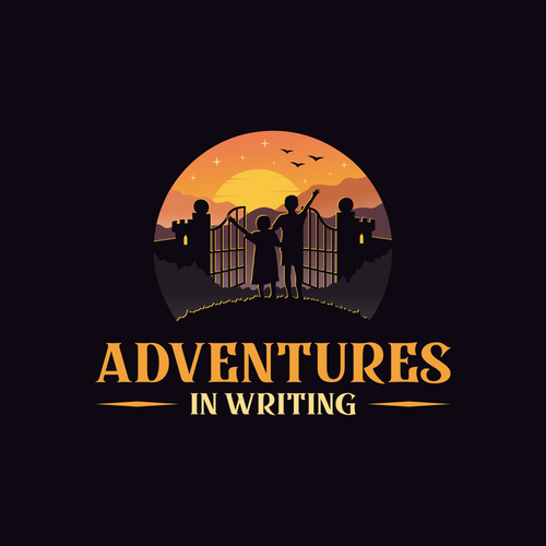 Fiction logo with the title 'Adventures In Writing'