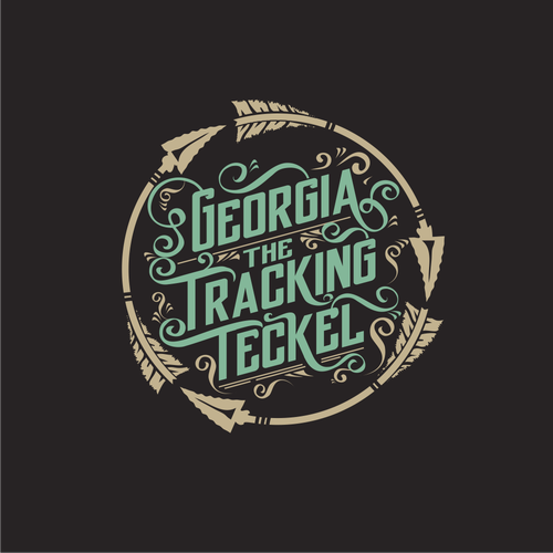 Florist design with the title 'Working dog logo'