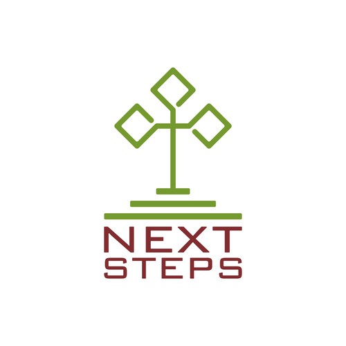 Next logo with the title 'Next Steps logo'