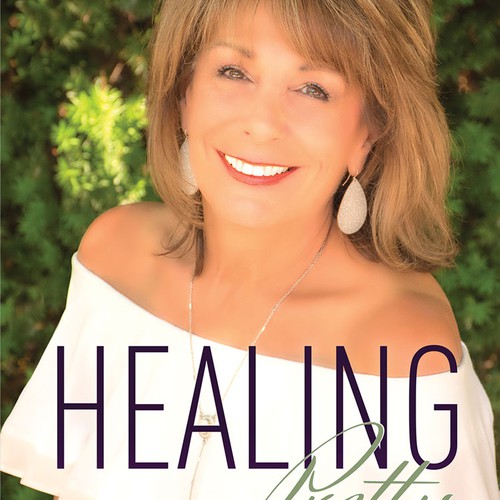 Health book cover with the title 'Book to help woman's going through cancer treatment'