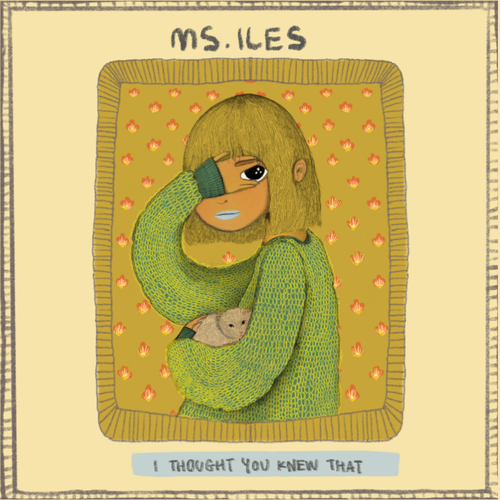Children's book artwork with the title 'EP Cover for band Ms.Iles'