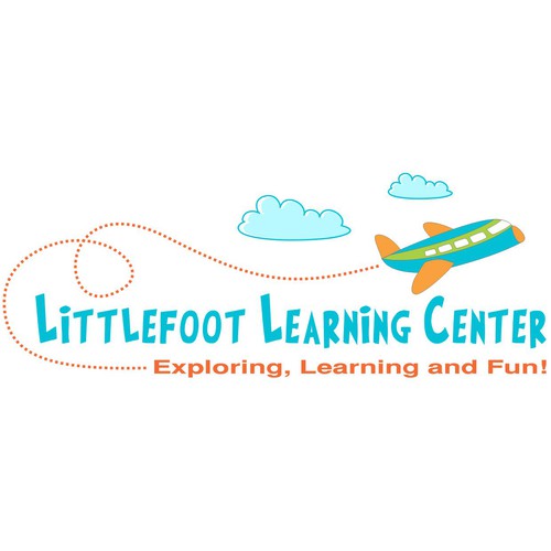 School design with the title 'Littlefoot Learning Center'