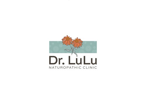 Natural medicine logo with the title 'Dr Lulu naturopathic clinic'