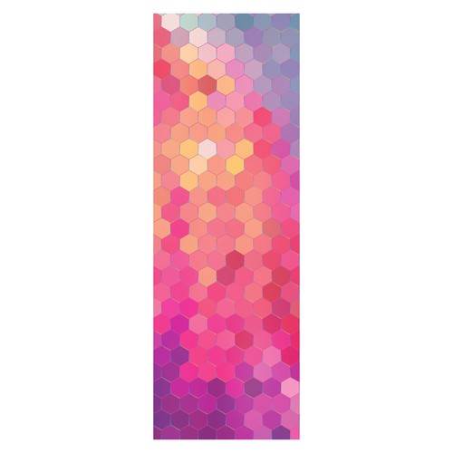 Yoga mat design with the title 'Yoga mat design'