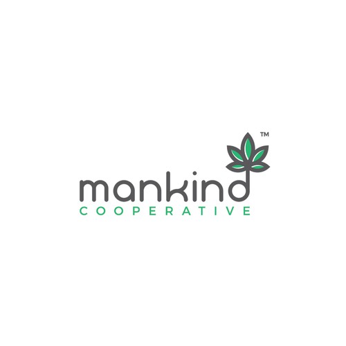 Marijuana brand with the title 'Logo for medical marijuana dispensary'
