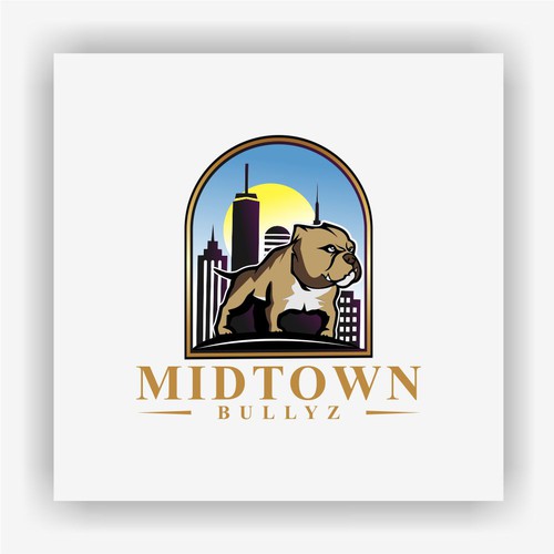 Town logo with the title 'Midtown Bullyz'
