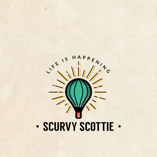 Indie logo with the title 'Logo for a travel blog'