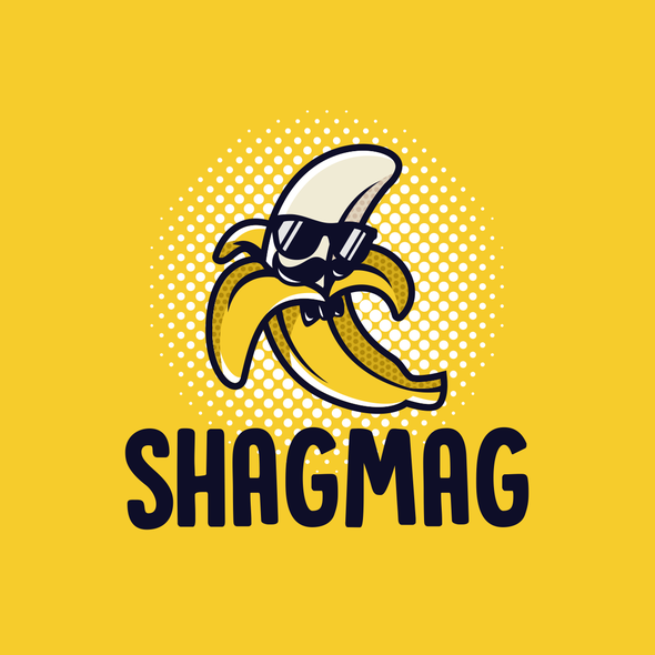 Sunglasses logo with the title 'SHAGMAG'